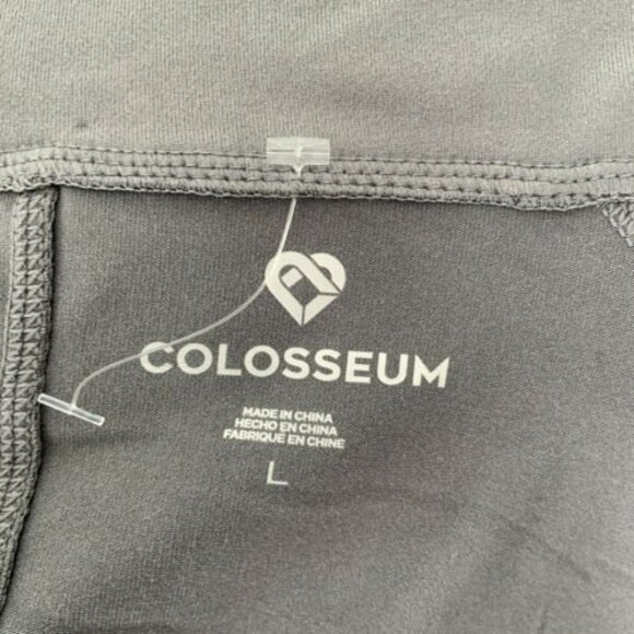 Colosseum Training Jacket Gray Long Sleeve Open Front Pockets L - Picture 3 of 8